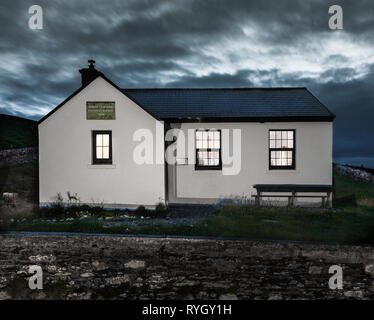 Dursey Island, Cork, Irlande. 14 Juin, 2016 l'ancienne école qui a été convertie en une maison de vacances sur l'île de Dursey, Espagne Banque D'Images