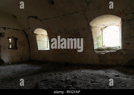 La forteresse de Przemysl : Fort VII Prałkowce en Pologne orientale, l'Europe. Banque D'Images