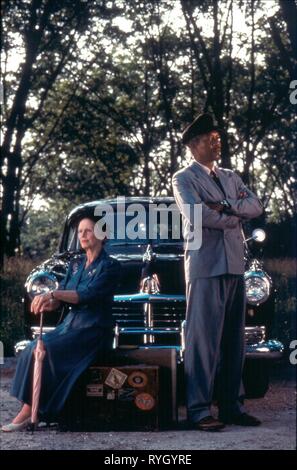 JESSICA TANDY, Morgan Freeman, Driving Miss Daisy, 1989 Banque D'Images