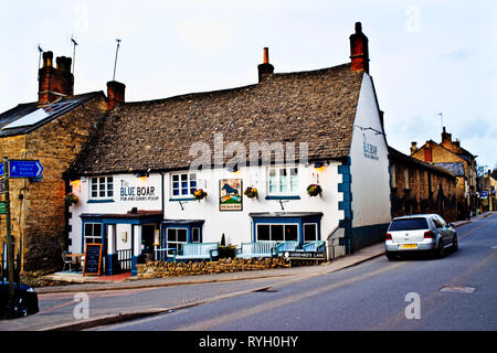 Le Blue Boar Lane, Goddarts, Chipping Norton, Oxforshire Banque D'Images