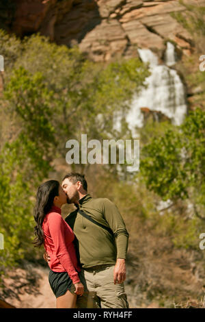 Couple heureux . Banque D'Images