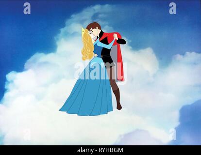 PRINCESS AURORA, le prince Phillip, Sleeping Beauty, 1959 Banque D'Images