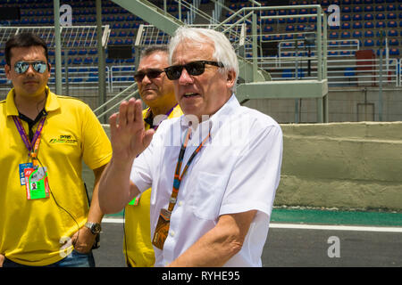 Charlie Whiting PHOTOS FICHIER F1 14 mars 2019 Le directeur est mort. MELBOURNE, VI - 11.11.2015 : MORRE CHARLIE WHITING DIRECTEUR DA F1 - FIA Charlie Whiting, directeur de Formule Un est mort ce matin (14 mars 2019) à Melbourne à l'âge de 66 ans à la suite d'une embolie pulmonaire, trois jours avant le Grand Prix d'Australie, qui ouvrira la saison. F1. Il a commencé sa carrière en F1 1977, le travail à l'équipe Hesketh, puis dans les années 80 dans Brabham. Crédit : Foto Arena LTDA/Alamy Live News Banque D'Images