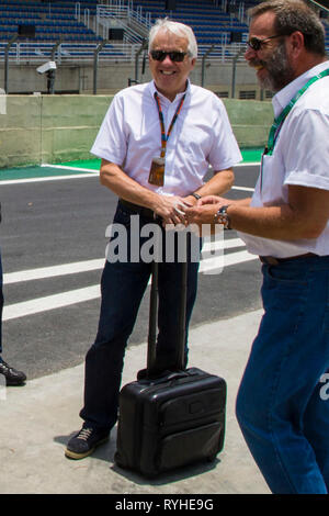 Charlie Whiting PHOTOS FICHIER F1 14 mars 2019 Le directeur est mort. MELBOURNE, VI - 11.11.2015 : MORRE CHARLIE WHITING DIRECTEUR DA F1 - FIA Charlie Whiting, directeur de Formule Un est mort ce matin (14 mars 2019) à Melbourne à l'âge de 66 ans à la suite d'une embolie pulmonaire, trois jours avant le Grand Prix d'Australie, qui ouvrira la saison. F1. Il a commencé sa carrière en F1 1977, le travail à l'équipe Hesketh, puis dans les années 80 dans Brabham. Crédit : Foto Arena LTDA/Alamy Live News Banque D'Images