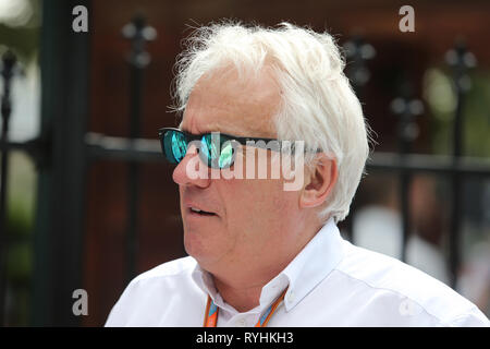 Charlie Whiting PHOTOS FICHIER F1 Le directeur de course est mort aujourd'hui, Melbourne,... Charlie Whiting PHOTOS FICHIER F1 Le directeur de course est décédé le 14 mars 2019. Melbourne, Australie. Mar 25, 2017. © Photo4/LaPresse 25/03/2017 Melbourne, Australie Le Sport Grand Prix de Formule 1 l'Australie 2017 Dans le pic : Charlie Whiting (GBR), directeur de course et délégué Crédit : LaPresse/Alamy Live News Banque D'Images