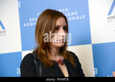 Rome, Italie. Mar 12, 2019. Dans la photo Lucia Borgonzoni : Crédit Photo Agency indépendante/Alamy Live News Banque D'Images