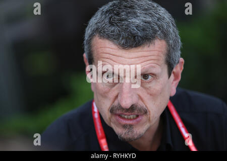 Melbourne, Australie. 14Th Mar, 2019. Photo4 / LaPresse 14/03/2019 Melbourne, Australie Le Sport Grand Prix de Formule 1 l'Australie 2019 Dans le pic : Guenther Steiner (ITA) Haas F1 Team Principal du Crédit : LaPresse/Alamy Live News Banque D'Images