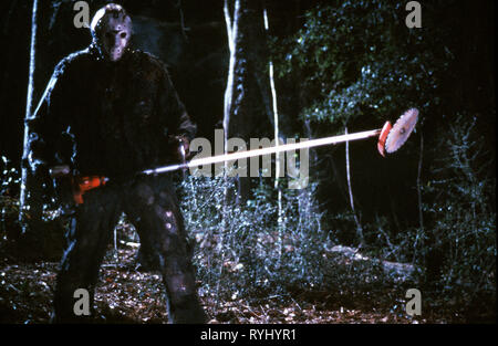 KANE HODDER COMME JASON, vendredi 13 PARTIE VII : THE NEW BLOOD, 1988 Banque D'Images