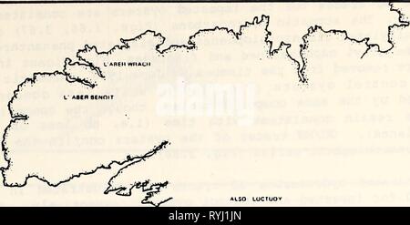 Étude écologique de la marée noire de l'Amoco Cadiz : rapport de la NOAA-Commission mixte scientifique CNEXO ecologicalstudy00noaa Année : 1982 AUSSI LOCIUOV LA FIGURE 3.65. Les huîtres et la plie les sites d'échantillonnage. Tableau 18.*-hydrocarbures pétroliers dans les huîtres (Crassostrea gigas). Un pétrole DBT f^ 252 HYDROCARBURES Pa LIEU DATE (ug/g) (ug/g) (ug/g) (ug/g) L'Aber Wrac'h 12/78 12 660 220,04 1 200 120,02 15 4/79 7/79 590 510 0,03 10 820 0,60 16 2/80 6/8.0 (# 1) 440 460,40 &gt ; 6/80 (# 2) 560/570d - - - Brest 12/78 260 440,07 (contrôle) 4/79e 1 100 11 10 91 0,3 0,3 0,01 7/79 - 2/80 150 0,4 1,1 0,6 6/8 Banque D'Images