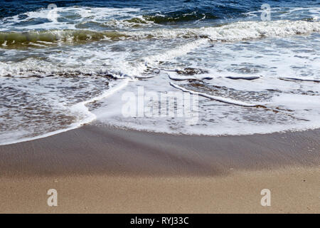 En reflux Surf Lavalette, New Jersey, USA Banque D'Images