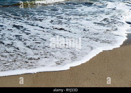 En reflux Surf Lavalette, New Jersey, USA Banque D'Images