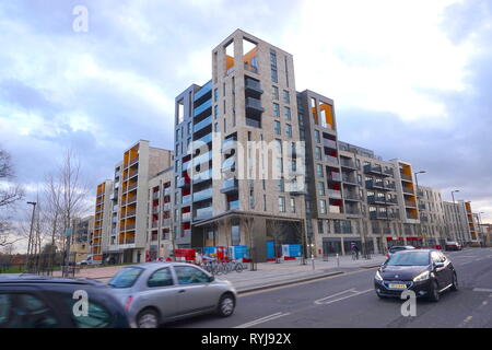 Bloc d'appartements près de Colindale Station. London, Royaume-Uni Banque D'Images