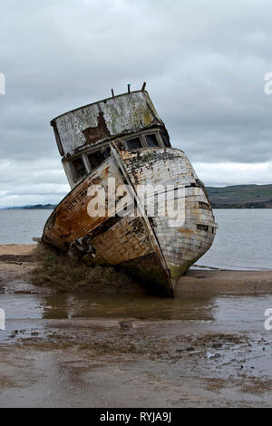 Shipwreck Point Reyes Banque D'Images