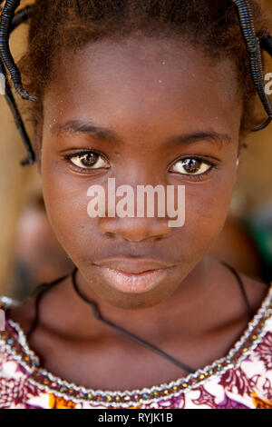 Tenkodogo girl, Burkina Faso. Banque D'Images