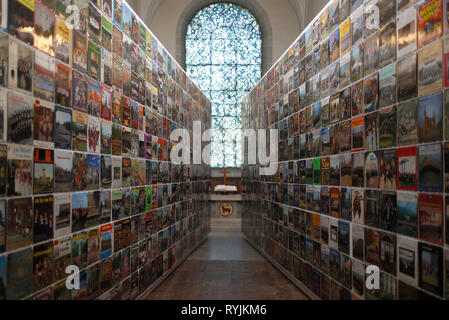 Festival Images. Biennale des arts visuels de Vevey. L'église Saint Martin. Vevey. La Suisse. Banque D'Images