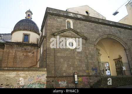 Chiesa Sant'Anna dei Lombardi, Naples, Italie Banque D'Images