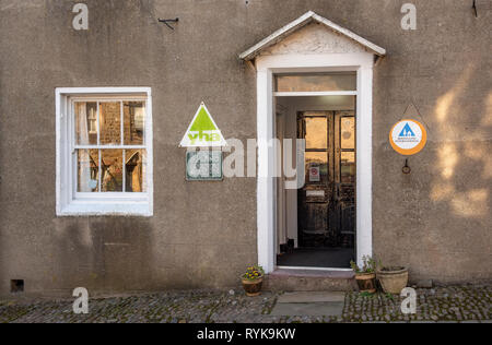 Auberge de jeunesse, Slaidburn village, Clitheroe, Lancashire. Banque D'Images