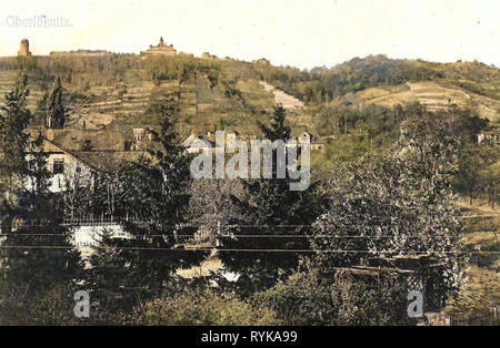 Bismarckturm (Radebeul), Spitzhaus, 1912, Landkreis Meißen, Radebeul, Oberlößnitz, Allemagne Banque D'Images