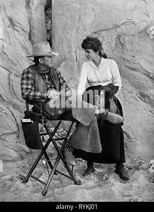 STEWART,O'HARA, LA RACE RARE, 1966 Banque D'Images