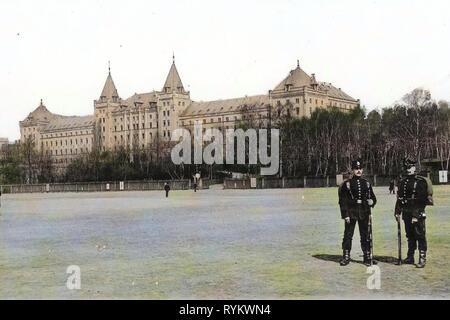 Églises à Dresde, Schützen-(Füsilier-)Regiment Prinz Georg (Königlich Saxon) n° 108, Schützen-Kaserne, 1901, Dresde, Schützen, Kaserne, Allemagne Banque D'Images