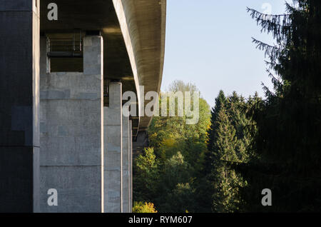 Autobahn A45 Brücke Banque D'Images