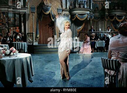 MARILYN MONROE, il n'y a pas d'affaire comme spectacle, 1954 Banque D'Images