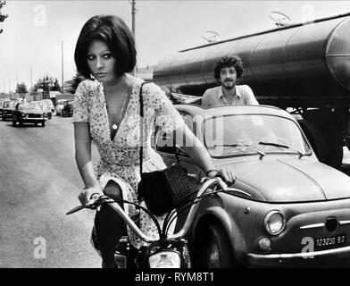 LOREN,PROIETTI, STATUE DE LA LIBERTÉ, 1971 Banque D'Images