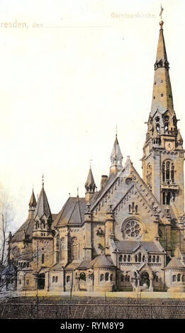 Garnisonkirche Saint-martin (Dresde), de garnison en Allemagne, 1903, Dresde, Garnisonskirche Banque D'Images