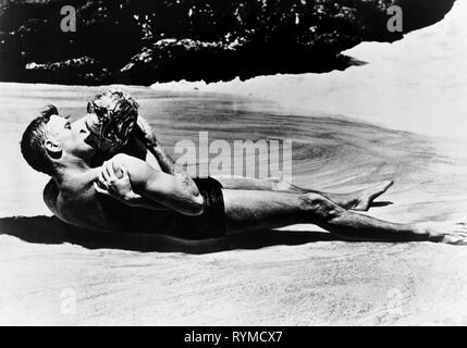 LANCASTER,KERR, D'ici à l'éternité, 1953 Banque D'Images