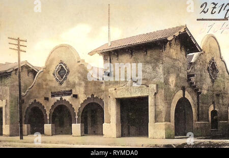 Santa Fe Depot (San Bernardino), 1906, en Californie, San Bernardino, Salt Lake Depot', États-Unis d'Amérique Banque D'Images