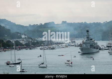 Regatta Dartmouth Devon Banque D'Images