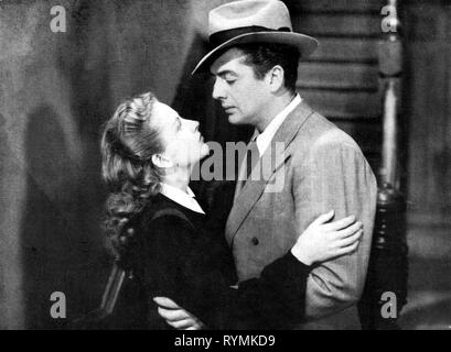 GRAY,MATURE, KISS OF DEATH, 1947 Banque D'Images