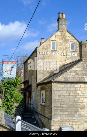 Dvls est un village de la région des Cotswolds, à proximité de Painswick et Stroud Gloucestershire UK. L'auteur de la maison Fomerly Laurie Lee qui a écrit le cidre avec Rosie. Wo Banque D'Images