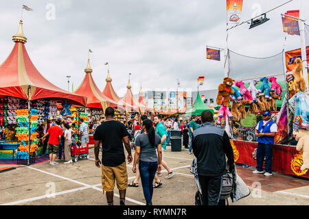 Houston, Texas - 9 mars, 2019 Houston Livestock Show and Rodeo Banque D'Images