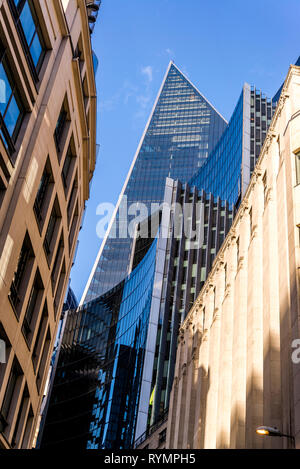Le scalpel, un nouveau gratte-ciel dans le Square Mile, London, England, UK Banque D'Images