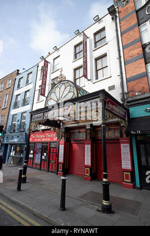 Le théâtre Olympia Dame Street Dublin République d'Irlande Europe Banque D'Images