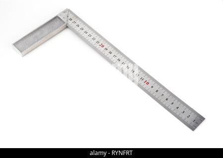 Ingénieur chef isoalted coin métallique sur fond blanc Banque D'Images