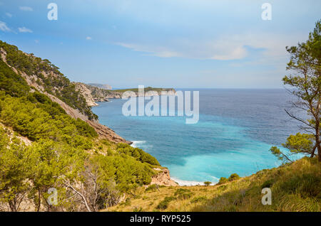 Paysage montagneux pittoresque sur l'île de Majorque, Espagne. Banque D'Images