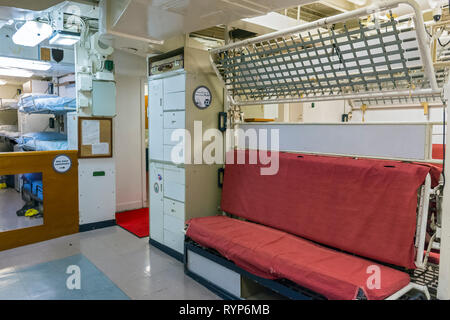 Les casernes, quartiers de l'équipage Marine, Royal Yacht Britannia, Port de Leith, Édimbourg, Écosse, Royaume-Uni Banque D'Images