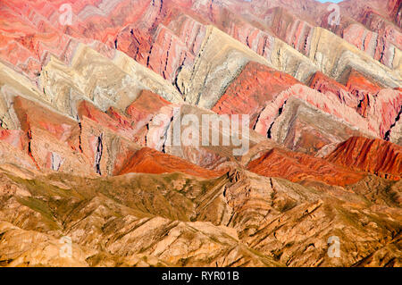 Serrania del Hornocal - Jujuy - Argentine Banque D'Images