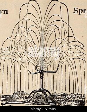 La liste 1920 Dreer midsummer (1920) du milieu de l'été 1920 Dreer liste . dreersmidsummerl1920henr Année : 1920 •rwiKf têtes sprinkleur pelouse d'entreprise Le groupe de travail des parties de ce réseau sprinkleur sont pratiquement indestructible ; a quatre bras et couvre une grande superficie. N° 1, grande taille, 750 $ base traîneau Banque D'Images