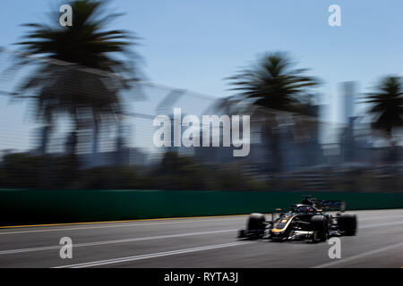 15.03.2019- Essais libres 2, Romain Grosjean (FRA) Haas VF-19 F1 Team Crédit : LaPresse/Alamy Live News Banque D'Images