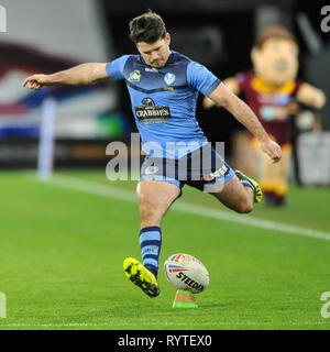 Huddersfield, UK. 14 mars 2019. John Smiths Stadium, Huddersfield, Angleterre ; {} {suppcat catégorie1} {suppcat}, {suppcat2 vs3} ; Crédit : Dean Williams/Alamy Live News Banque D'Images