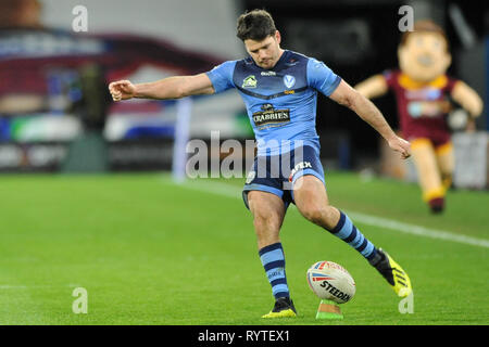 Huddersfield, UK. 14 mars 2019. John Smiths Stadium, Huddersfield, Angleterre ; {} {suppcat catégorie1} {suppcat}, {suppcat2 vs3} ; Crédit : Dean Williams/Alamy Live News Banque D'Images