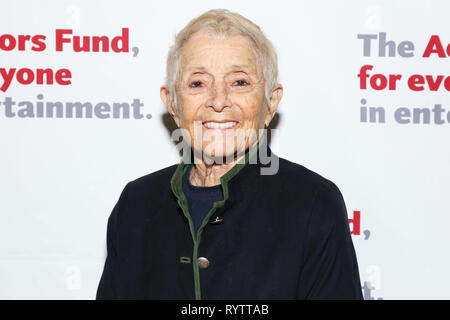 Après la partie pour le 40e Anniversaire Concert de ils jouent notre chanson au profit du Fonds d'acteurs tenue à John's Pizzeria. Avec : Patricia Birch Où : New York, New York, United States Quand : 12 Feb 2019 Crédit : Joseph Marzullo/WENN.com Banque D'Images