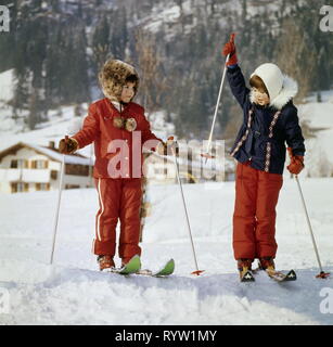 Sports, ski, ski nautique, le Reit im Winkel, 1975 Additional-Rights Clearance-Info,--Not-Available Banque D'Images