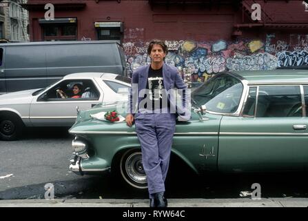 L'acteur américain Peter Coyote dans la ville de New York, 1992. Banque D'Images