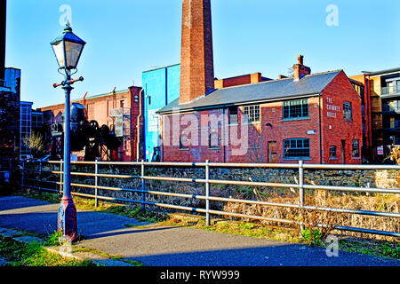 Le Chimney House, Kelham Island Museum, Sheffield, Angleterre Banque D'Images