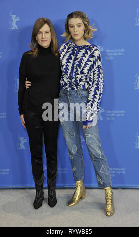 69e Festival International du Film de Berlin - 'la' Souvenirs - Photocall comprend : Honneur Swinton Byrne, Joanna Hogg Où : Berlin, Allemagne, Allemagne Quand : 12 Feb 2019 Credit : IPA/WENN.com **Uniquement disponible pour publication au Royaume-Uni, USA, Allemagne, Autriche, Suisse** Banque D'Images