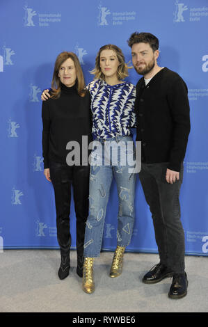 69e Festival International du Film de Berlin - 'la' Souvenirs - Photocall comprend : Honneur Swinton Byrne, Joanna Hogg, Tom Burke Où : Berlin, Allemagne, Allemagne Quand : 12 Feb 2019 Credit : IPA/WENN.com **Uniquement disponible pour publication au Royaume-Uni, USA, Allemagne, Autriche, Suisse** Banque D'Images